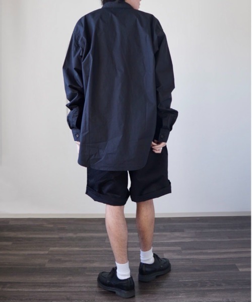 y/m by れぽすけ（イムバイレポスケ）の「グルカハーフパンツ（チノパンツ・メンズ・ブラック/ベージュ・MEDIUM/LARGE）」の10枚目の写真