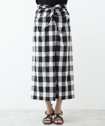 マルティニーク ドビーチェック スカート 2018AW マルティニーク