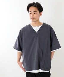 JOURNAL STANDARD | 【EVALET / エバレット】ストレッチ ウォッシャブル Vネック Tシャツ(Tシャツ/カットソー)