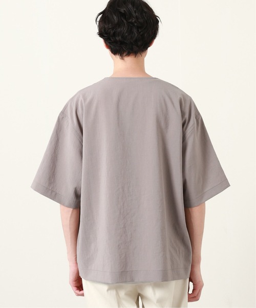 JOURNAL STANDARD(ジャーナルスタンダード)の「【EVALET / エバレット】ストレッチ ウォッシャブル Vネック Tシャツ(Tシャツ/カットソー・メンズ・チャコールグレー/ベージュ/タン・SMALL/MEDIUM/LARGE)」の7枚目の写真