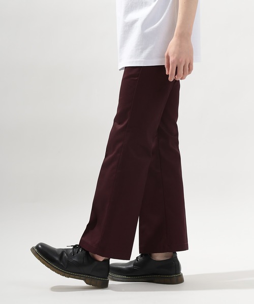 Dickies（ディッキーズ）の「【Dickies/ディッキーズ】TCツイルフレアパンツ（チノパンツ・メンズ・ブラック/ベージュ/ライトブラウン/ワイン・32inch/30inch/28inch/34inch/26inch）」の15枚目の写真