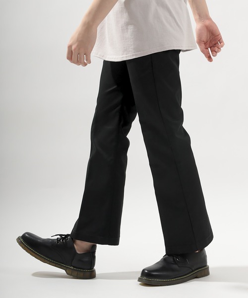 Dickies（ディッキーズ）の「【Dickies/ディッキーズ】TCツイルフレアパンツ（チノパンツ・メンズ・ブラック/ベージュ/ライトブラウン/ワイン・32inch/30inch/28inch/34inch/26inch）」の6枚目の写真