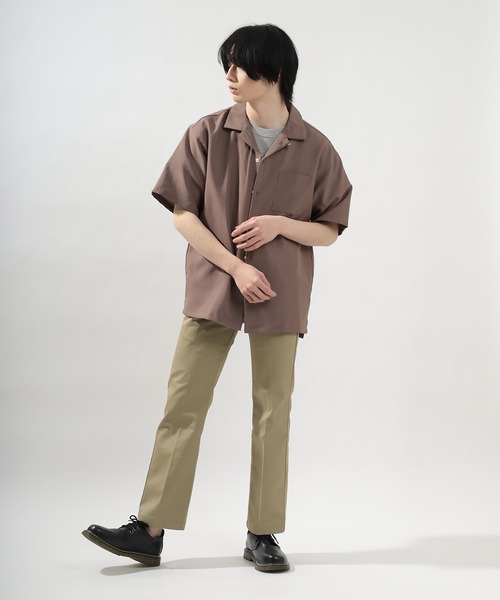 Dickies（ディッキーズ）の「【Dickies/ディッキーズ】TCツイルフレアパンツ（チノパンツ・メンズ・ブラック/ベージュ/ライトブラウン/ワイン・32inch/30inch/28inch/34inch/26inch）」の14枚目の写真