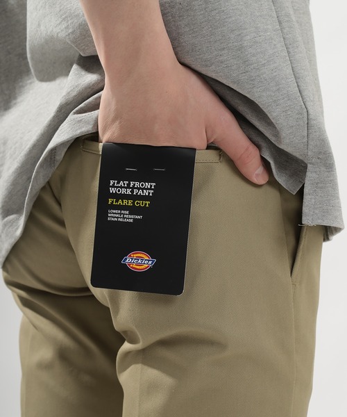 Dickies（ディッキーズ）の「【Dickies/ディッキーズ】TCツイルフレアパンツ（チノパンツ・メンズ・ブラック/ベージュ/ライトブラウン/ワイン・32inch/30inch/28inch/34inch/26inch）」の20枚目の写真