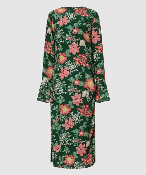 BELPER（ベルパー）の「FLARE CUFFS DRESS（ワンピース）」 - WEAR