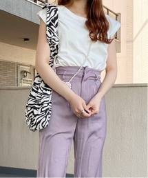 Heather | 抗菌加工ノースリーブＴシャツ　949616(Tシャツ/カットソー)