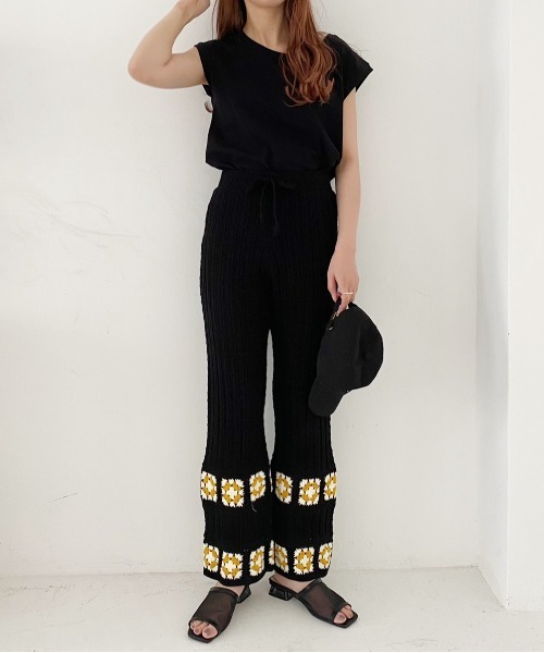 Heather（ヘザー）の「抗菌加工ノースリーブＴシャツ　949616（Tシャツ/カットソー・レディース・ホワイト/ブラック/パープル/グリーン・FREE）」の20枚目の写真