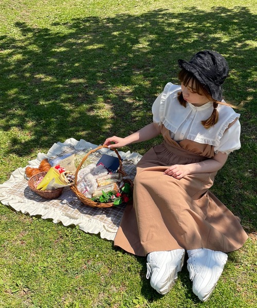 SLURR(スラ―)の「レースバケットハット(ハット・レディース・ブラック/ホワイト・FREE)」の6枚目の写真