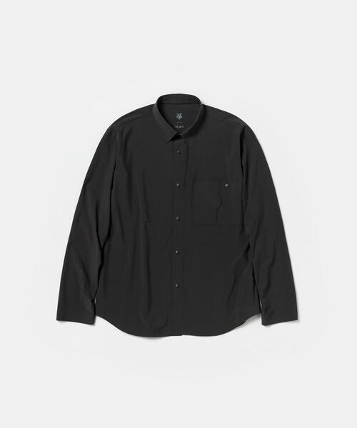 HLAM（ラム）の「＜DESCENTE×hLam＞ ロングスリーブ シャツ（シャツ/ブラウス・メンズ・ブラック・MEDIUM/LARGE）」の5枚目の写真