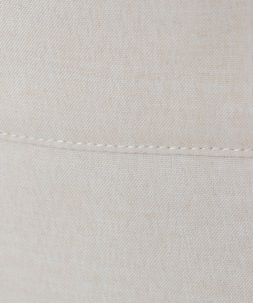 VENCEEXCHANGE（ヴァンスエクスチェンジ）の「Eリネンライクジレ（ダウンベスト・レディース・ベージュ系その他/ベージュ/ブルー・M）」の9枚目の写真