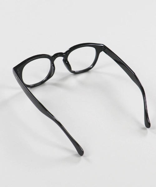 SPINNS(スピンズ)の「カラーレンズ フレーム伊達眼鏡(メガネ・メンズ・ブラウン/ブラック×ブルー/ブラック×イエロー/ブラック・ONESIZE)」の14枚目の写真