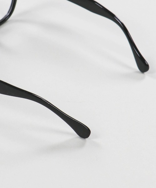 SPINNS(スピンズ)の「カラーレンズ フレーム伊達眼鏡(メガネ・メンズ・ブラウン/ブラック×ブルー/ブラック×イエロー/ブラック・ONESIZE)」の16枚目の写真