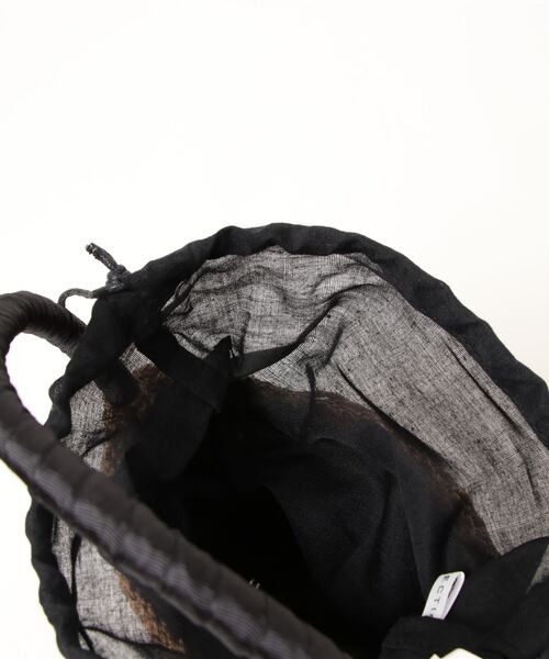 WILLSELECTION（ウィルセレクション）の「ラタン風バイカラーリボンバッグ（かごバッグ・レディース・ベージュ・FREE）」の3枚目の写真