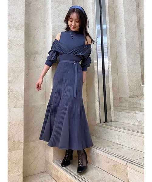 MERCURYDUO（マーキュリーデュオ）の「サテンカチューシャ（カチューシャ・レディース・ピンク/ブルー・FREE）」の4枚目の写真