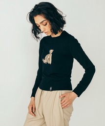【ダブルスタンダードクロージング】✨良品✨ テディベアニット 38 ブラック DOUBLE STANDARD CLOTHING（ダブルスタンダードクロージング）の