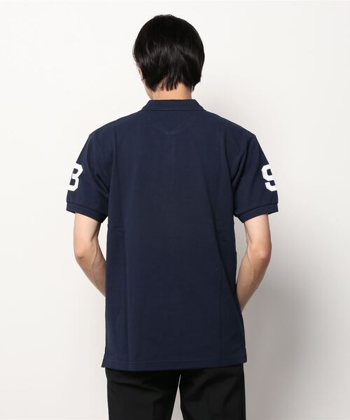A BATHING APE（アベイシングエイプ）の「LARGE APE HEAD POLO M（ポロシャツ・メンズ・ブラック/ホワイト/ネイビー・XX-LARGE/MEDIUM/SMALL/LARGE/X-LARGE）」の5枚目の写真