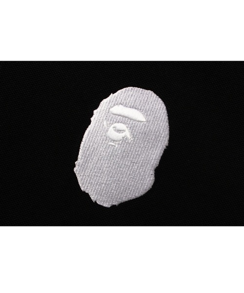 A BATHING APE（アベイシングエイプ）の「LARGE APE HEAD POLO M（ポロシャツ・メンズ・ブラック/ホワイト/ネイビー・XX-LARGE/MEDIUM/SMALL/LARGE/X-LARGE）」の10枚目の写真