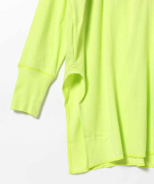 BEAMS BOY（ビームスボーイ）の「BEAMS BOY / ミリタリー リブ ヘンリーネック ロングスリーブ（Tシャツ/カットソー・レディース・ミント/ナチュラル/チャコールグレー・ONE SIZE）」の16枚目の写真