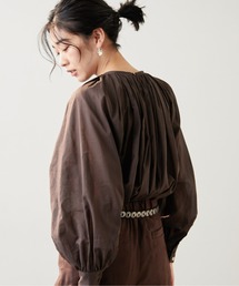 Whim Gazette | 【WEB限定】ローンクルーネックブラウス(シャツ/ブラウス)