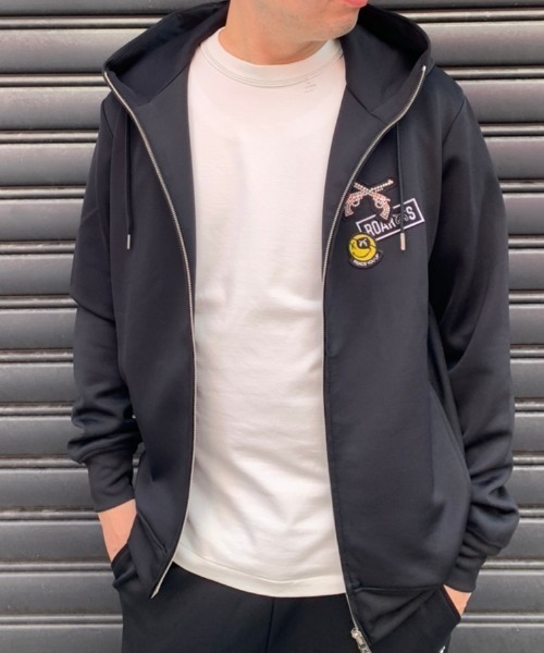 roarguns(ロアーガンズ)の「【別注】roarguns/ロアーガンズ/21MGB-RF/エンジェルフーディ(パーカー・メンズ・ブラック・3/2)」の6枚目の写真