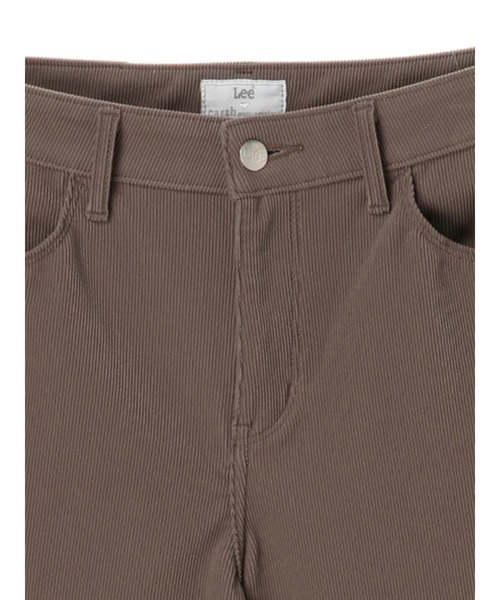 Lee（リー）の「Lee×earth フレアニットコールパンツ（その他パンツ・レディース・ブラック/オフホワイト/モカ・S/M）」の16枚目の写真