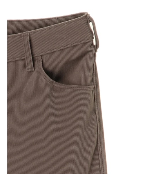 Lee（リー）の「Lee×earth フレアニットコールパンツ（その他パンツ・レディース・ブラック/オフホワイト/モカ・S/M）」の17枚目の写真