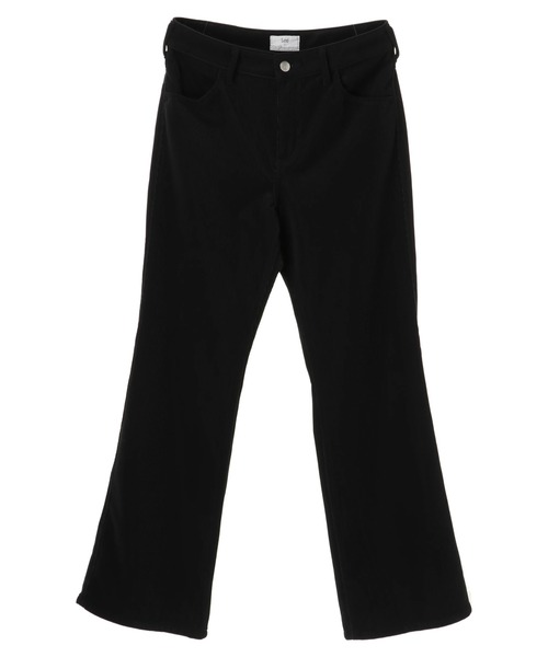 Lee（リー）の「Lee×earth フレアニットコールパンツ（その他パンツ・レディース・ブラック/オフホワイト/モカ・S/M）」の19枚目の写真