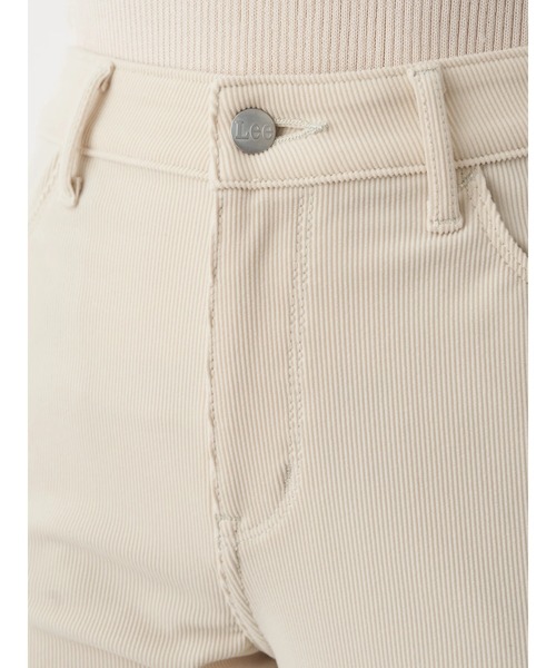 Lee（リー）の「Lee×earth フレアニットコールパンツ（その他パンツ・レディース・ブラック/オフホワイト/モカ・S/M）」の7枚目の写真