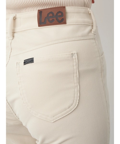 Lee（リー）の「Lee×earth フレアニットコールパンツ（その他パンツ・レディース・ブラック/オフホワイト/モカ・S/M）」の8枚目の写真