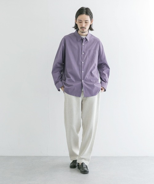 THOMAS MASON（トーマス メイソン）の「トーマスメイソンオーバーシャツ（シャツ/ブラウス・メンズ・ホワイト系その他/グレー系その他/ベージュ系その他/ブルー系その他/パープル系その他・MEDIUM/LARGE/X-LARGE）」の21枚目の写真