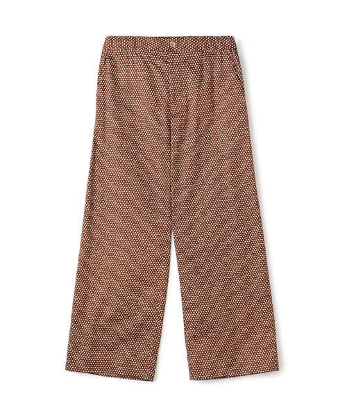 SOULEIADO（ソレイアード）の「コットン ストレートイージーパンツ（その他パンツ・メンズ・ブラウン系その他/レッド系その他2・FREE）」の2枚目の写真