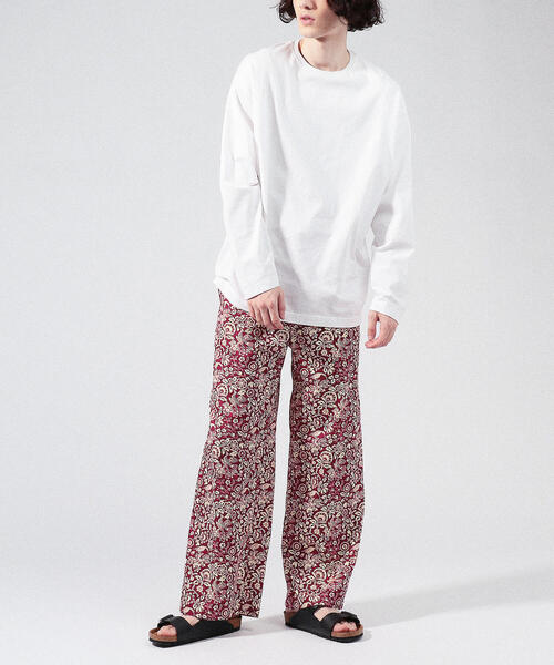 SOULEIADO（ソレイアード）の「コットン ストレートイージーパンツ（その他パンツ・メンズ・ブラウン系その他/レッド系その他2・FREE）」の16枚目の写真