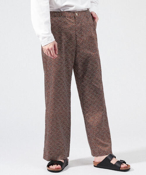 SOULEIADO（ソレイアード）の「コットン ストレートイージーパンツ（その他パンツ・メンズ・ブラウン系その他/レッド系その他2・FREE）」の8枚目の写真