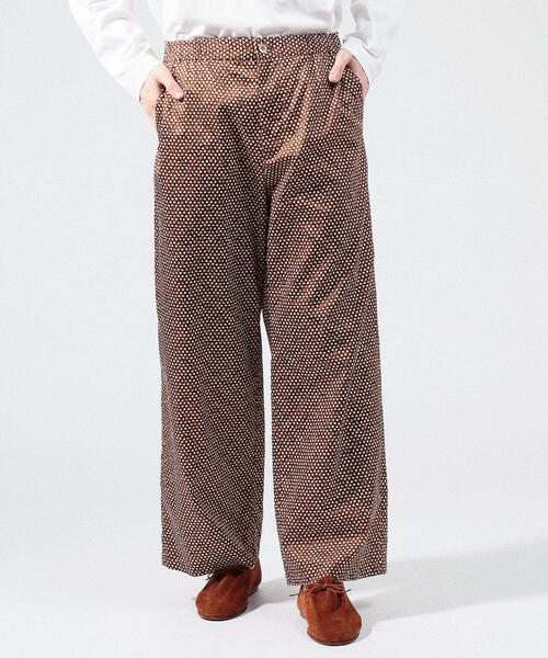 SOULEIADO（ソレイアード）の「コットン ストレートイージーパンツ（その他パンツ・メンズ・ブラウン系その他/レッド系その他2・FREE）」の6枚目の写真