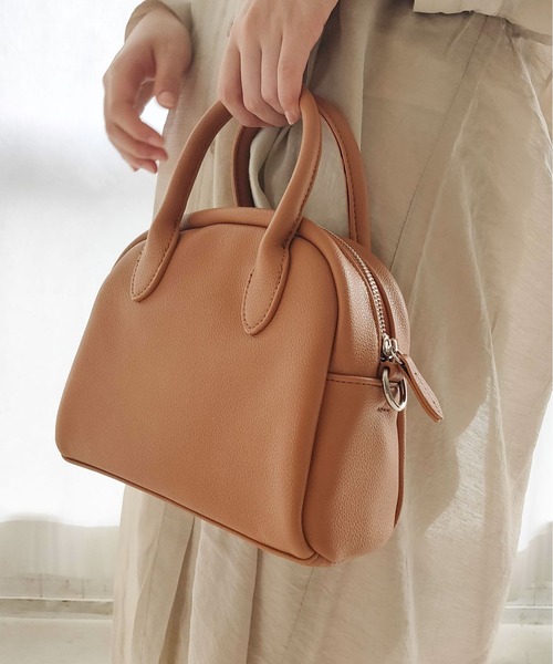 tukn.（トゥクン）の「2wayミニボストンバッグ（ショルダーバッグ