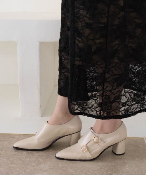 RANDA（ランダ）の「ソフト モンクストラップシューズ（ドレスシューズ・レディース・ダークブラウン/ブラック/アイボリー・L/M/LL/S）」の7枚目の写真