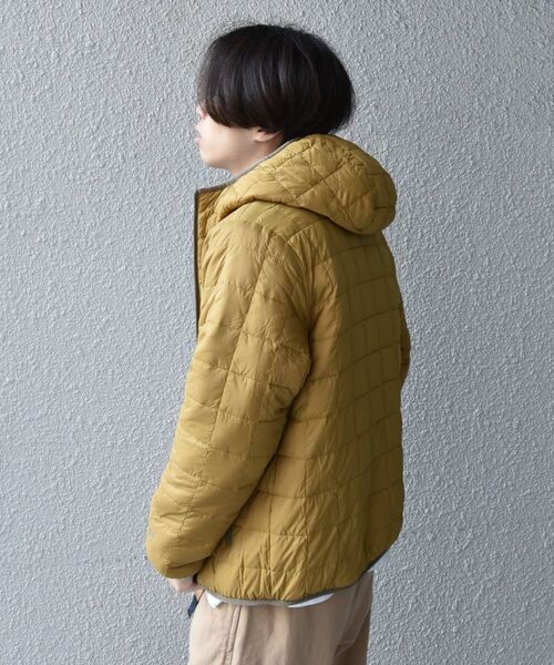 TAION(タイオン)の「【WEB限定/SHIPS any別注】 TAION: ボアフリース ナイロン リバーシブル マウンテン ダウンパーカー◇(マウンテンパーカー・メンズ・ブラック/オリーブ/カーキ・X-LARGE/LARGE/MEDIUM)」の18枚目の写真