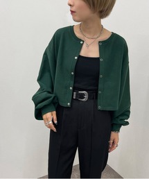 apres jour mignon | 袖ボリュームドットボタントップス【ZOZOTOWN限定アイテム】(Tシャツ/カットソー)