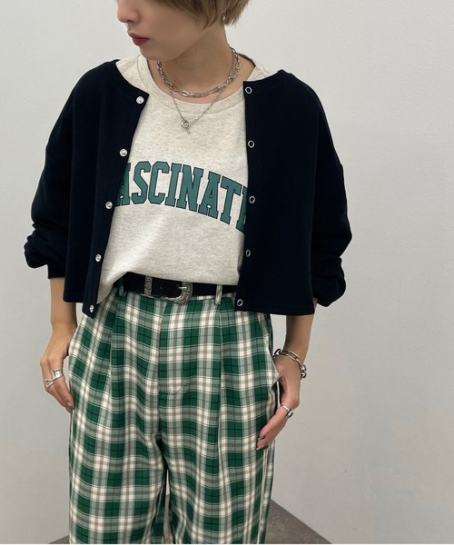 apres jour mignon（アプレジュールミニョン）の「袖ボリュームドットボタントップス【ZOZOTOWN限定アイテム】（Tシャツ/カットソー・レディース・イエロー系その他/レッド/ブラック/グリーン/ナチュラル・フリー/X-LARGE）」の7枚目の写真