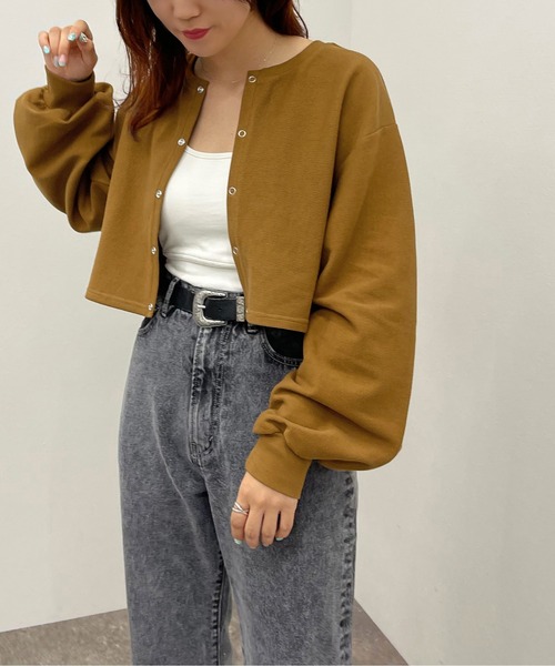 apres jour mignon（アプレジュールミニョン）の「袖ボリュームドットボタントップス【ZOZOTOWN限定アイテム】（Tシャツ/カットソー・レディース・イエロー系その他/レッド/ブラック/グリーン/ナチュラル・フリー/X-LARGE）」の22枚目の写真