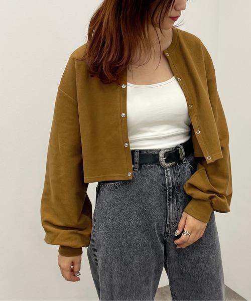 apres jour mignon（アプレジュールミニョン）の「袖ボリュームドットボタントップス【ZOZOTOWN限定アイテム】（Tシャツ/カットソー・レディース・イエロー系その他/レッド/ブラック/グリーン/ナチュラル・フリー/X-LARGE）」の14枚目の写真