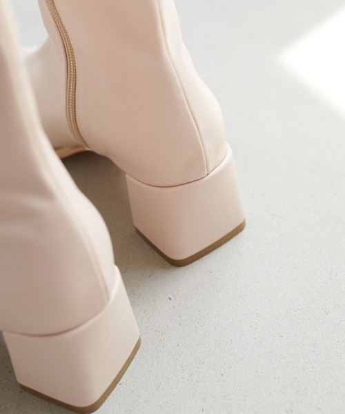 DISCOAT（ディスコート）の「ストレッチブーツ（ブーツ・レディース・グレー/ブラック/アイボリー/ブラウン/ベージュ・L/M/S/SMALL/MEDIUM/LARGE）」の18枚目の写真