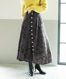 大人花柄スカート