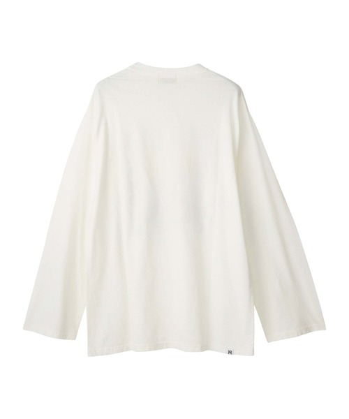 HYSTERIC GLAMOUR(ヒステリックグラマー)の「HYSTERIC DOLL オーバーサイズTシャツ(Tシャツ/カットソー・レディース・ホワイト/ブラック/ネイビー・FREE)」の6枚目の写真