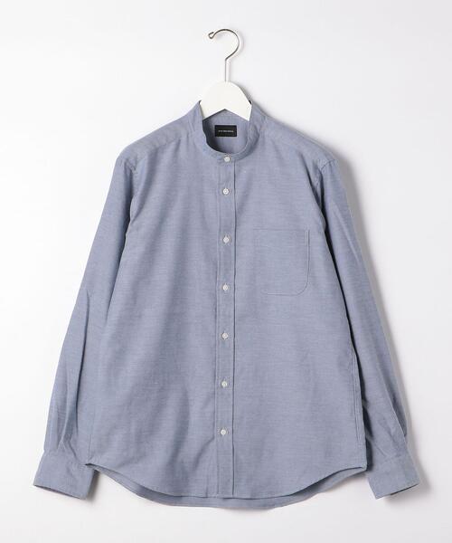 green label relaxing（グリーンレーベルリラクシング）の「＜green label relaxing＞オックス バンドカラー 長袖 シャツ（シャツ/ブラウス・メンズ・ライトブルー/その他1/その他2・M/XS/L/S/XL）」の10枚目の写真