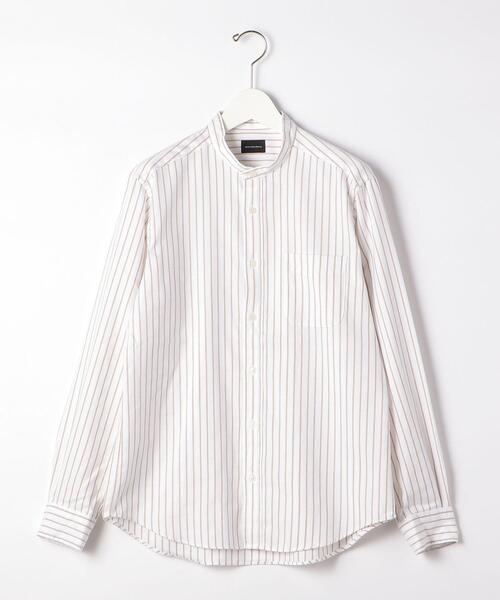 green label relaxing（グリーンレーベルリラクシング）の「＜green label relaxing＞オックス バンドカラー 長袖 シャツ（シャツ/ブラウス・メンズ・ライトブルー/その他1/その他2・M/XS/L/S/XL）」の17枚目の写真