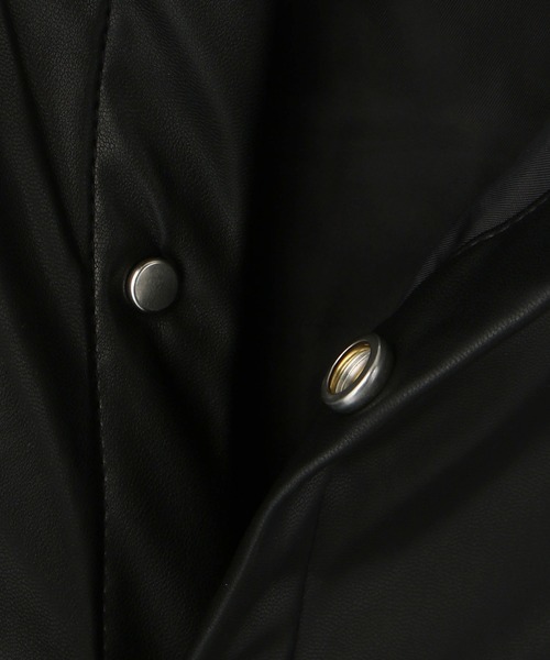 DANKE SCHON（ダンケシェーン）の「DankeSchon/ダンケシェーン/エコレザーシャツ/EcoLether Shirt（シャツ/ブラウス・メンズ・ブラック・FREE）」の15枚目の写真