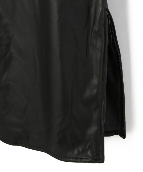 DANKE SCHON（ダンケシェーン）の「DankeSchon/ダンケシェーン/エコレザーシャツ/EcoLether Shirt（シャツ/ブラウス・メンズ・ブラック・FREE）」の12枚目の写真