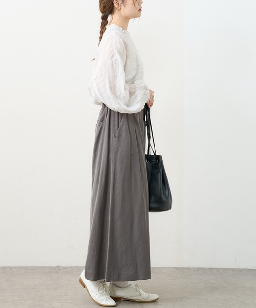 PUAL CE CIN（ピュアルセシン）の「シャーリング襟フリルブラウス（シャツ/ブラウス・レディース・その他1/その他2/その他3/その他4/その他5・FREE）」の13枚目の写真