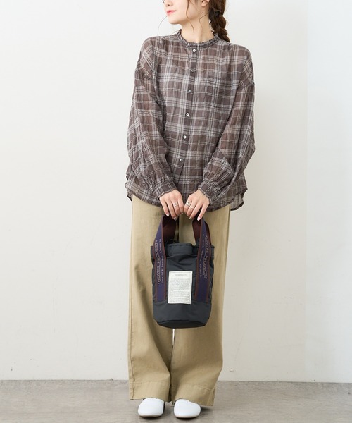 PUAL CE CIN（ピュアルセシン）の「シャーリング襟フリルブラウス（シャツ/ブラウス・レディース・その他1/その他2/その他3/その他4/その他5・FREE）」の17枚目の写真